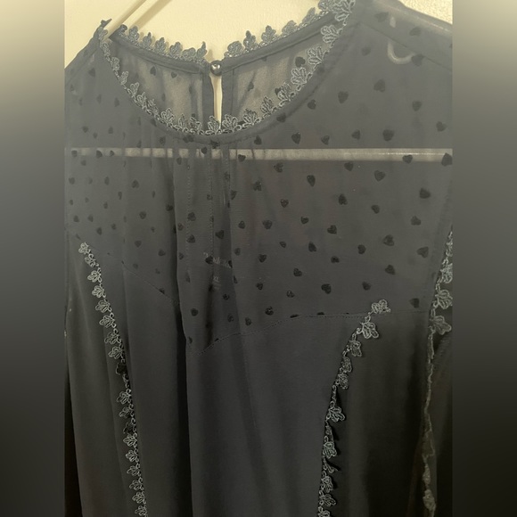 Modcloth, Stated Appreciation Peplum Blouse - XL - Picture 5 of 7